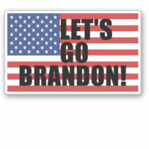 Adesivo Vamos Go Brandon Sticker