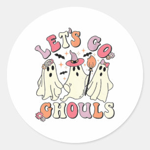 Adesivo Vamos Go Ghouls Halloween Ghost