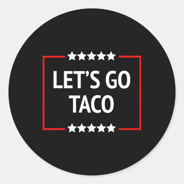 Adesivo Vamos Go Taco 11 (Frente)
