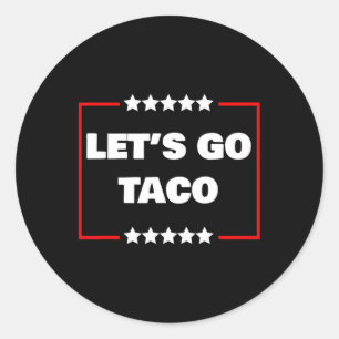 Adesivo Vamos Go Taco 17