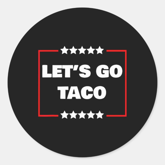 Adesivo Vamos Go Taco 17 (Frente)