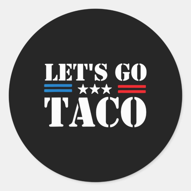 Adesivo Vamos Go Taco 25 (Frente)