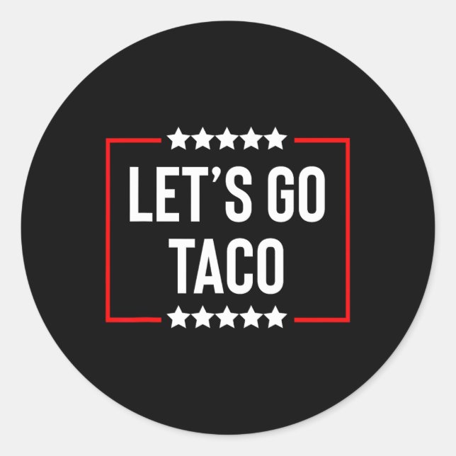 Adesivo Vamos Go Taco 26 (Frente)
