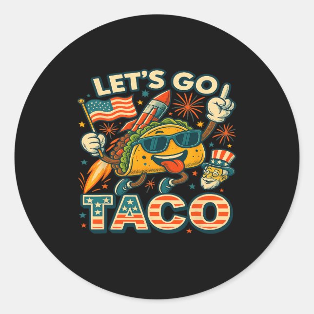 Adesivo Vamos Go Taco 42 (Frente)