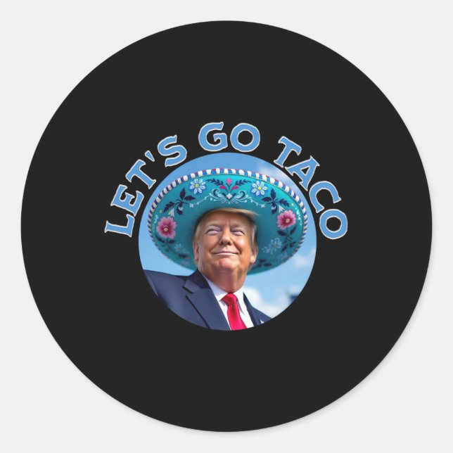 Adesivo Vamos Go Taco 9 (Frente)