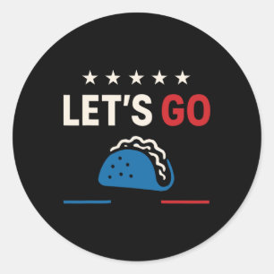 Adesivo Vamos Ir Taco Camisa Vamos Ir Taco 14