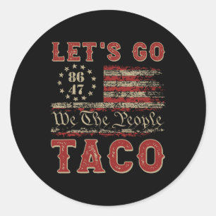 Adesivo Vamos Ir Taco Camisa Vamos Ir Taco 16
