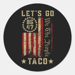Adesivo Vamos Ir Taco Camisa Vamos Ir Taco 3