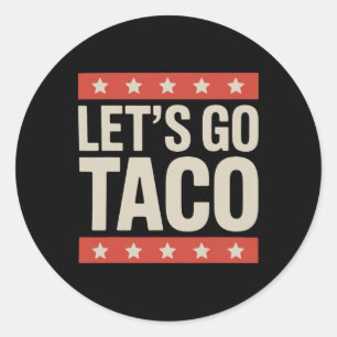 Adesivo Vamos Ir Taco Camisa Vamos Ir Taco 36
