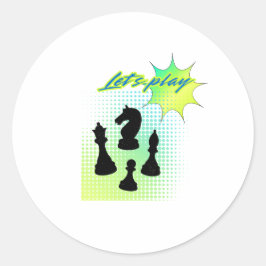 Adesivo Vamos jogar