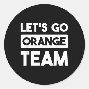 Adesivo Vamos Jogar Jogo Laranja Competição De Jogos De Gu
