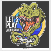 Vamos jogar videos games, Dinossauro Vinheta