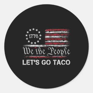 Adesivo Vamos Lá Taco Paródia Engraçada Meme 1 