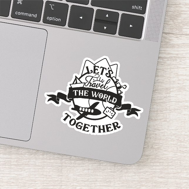 ADESIVO VAMOS O MUNDO JUNTO (Detalhe)