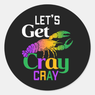 Adesivo Vamos Obter Cray Cray Crawfish Costume Boys Men Ma