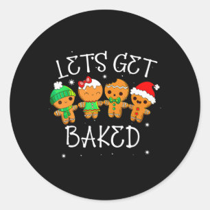 Adesivo Vamos Pegar Cookie Xmas no Natal