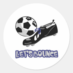 Adesivo Vamos Quicar Bola de Futebol