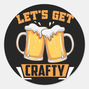 Adesivo vamos recebe cerveja artesanal