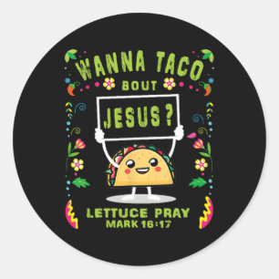 Adesivo Vamos Taco Bout Jesus Taco De Mayo Cinco De Mayo W