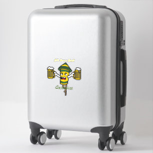 Adesivo Vamos tem uma cobertura de trovão 