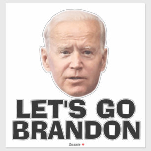 ADESIVO VAMOS VÁ BRANDON BIDEN DIE-CUT STYLE DECAL STICKER