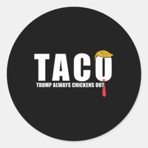 Adesivo Vamos Vai Taco Trump Sempre Fogueira