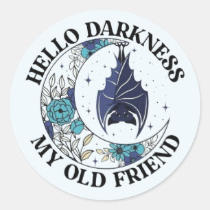 Adesivo Vampire Bat Quarter Moon Stickers