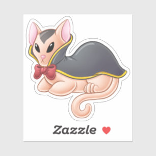 Adesivo Vampire Cat Sticker