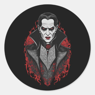 Adesivo Vampiro de Halloween 9, horror, vampiro aterroriza