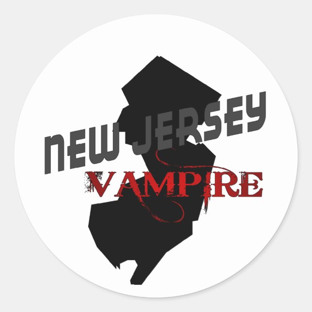Adesivo Vampiro NOVA JERSEY (Frente)
