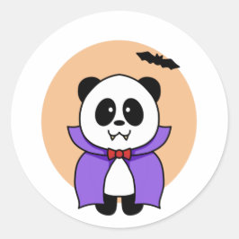 Adesivo Vampiro Panda Cute - Amanda Roos