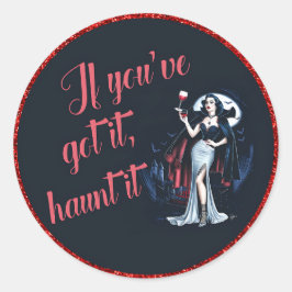 Adesivo Vampiro Sexy Sultry Se o tiver, assombra-o