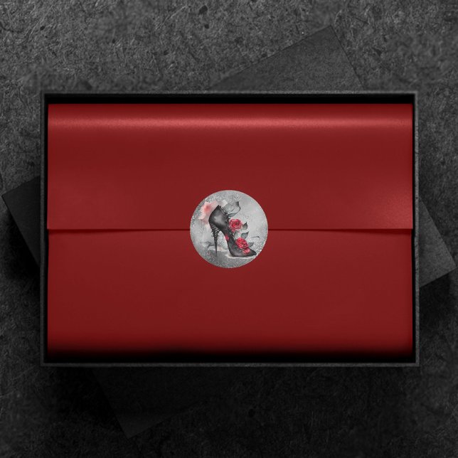 Adesivo Vampy Spiked Stiletto | Grunge de alto salto Rosa  (Criador carregado)