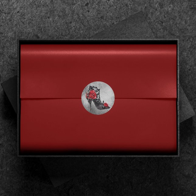 Adesivo Vampy Vogue Grunge | Rosas Stiletto Lace Bootie (Criador carregado)