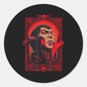 Adesivo Vamre Dracula Gótica Horror Art -halloween Vamre F