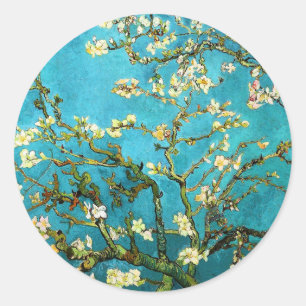 Adesivo Van Gogh Blossoming Almond Tree Fine Art