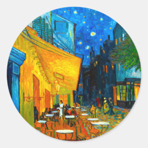Adesivo Van Gogh Café Terrace à Noite