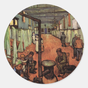 Adesivo Van Gogh; Divisão no hospital em Arles