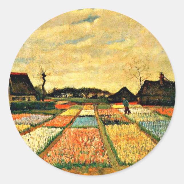 Adesivo Van Gogh - Flower Beds na Holanda (Frente)