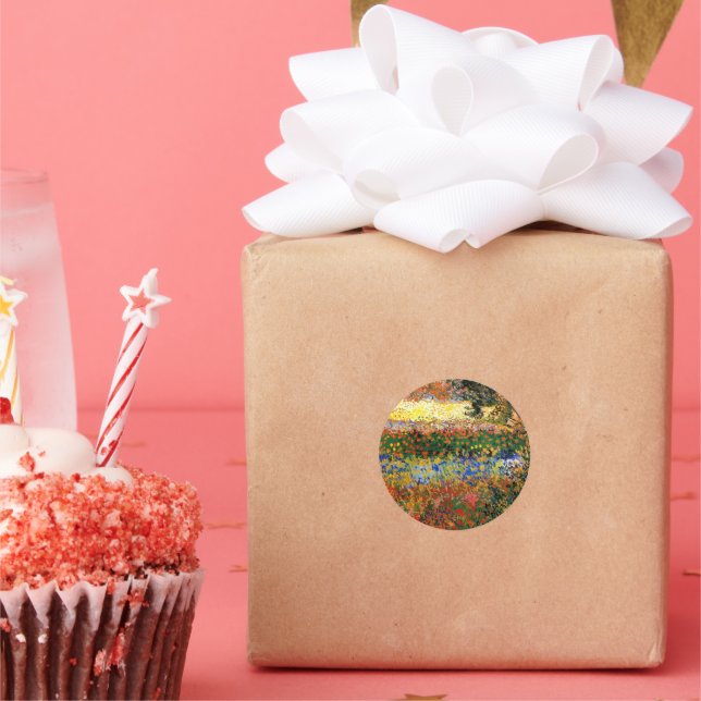 Adesivo Van Gogh - Flower Garden, fine art painting, (Festa)