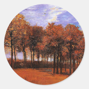 Adesivo Van Gogh - Paisagem de Outono,