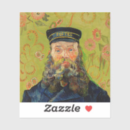 Adesivo Van Gogh Postman. Retrato impressionismo