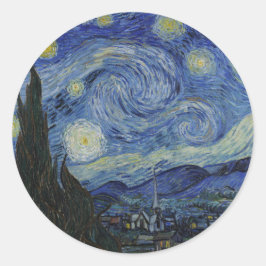 Adesivo Van Gogh // Starry Night