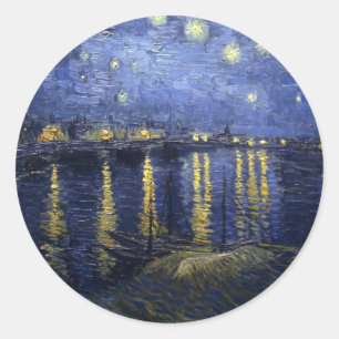 Adesivo Van Gogh Starry Night Over the Rhone