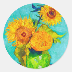 Adesivo Van Gogh Sunflower