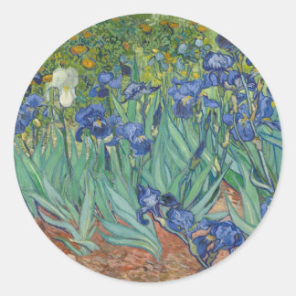 Adesivo Van Gogh Vintage Irises