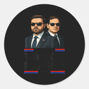 Adesivo Vance Rubio 2028 J D Vance Marco Rubio Presidente