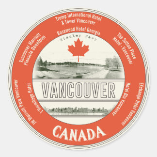 Adesivo Vancouver Canada sticker