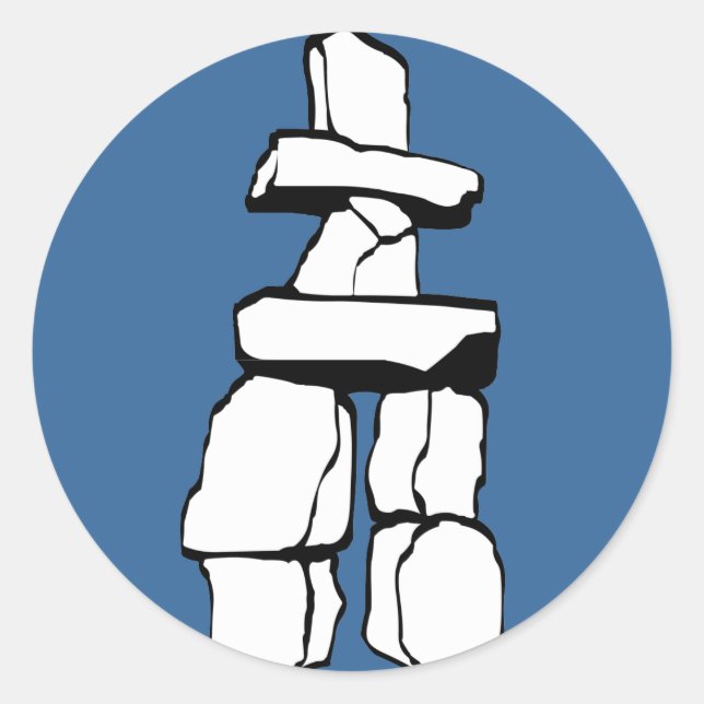 Adesivo Vancouver Canada Stickers Totem Pole Landmark Art (Frente)