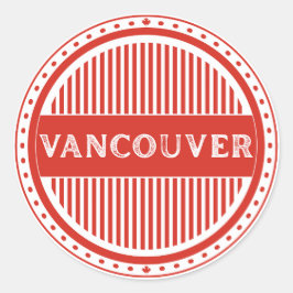 Adesivo Vancouver City Pride Emblem – Canadian Identity